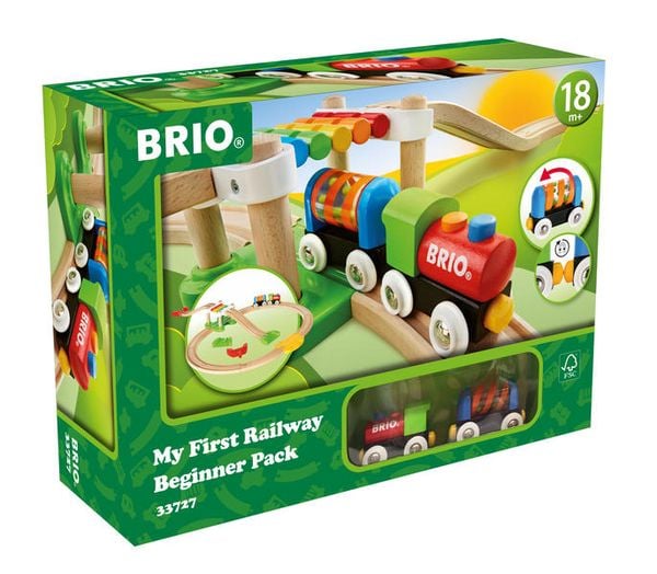 BRIO Mein Erstes Brio Bahn Spiel Set, Zubehör