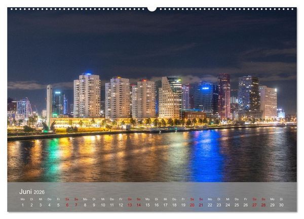Produktbild: Rotterdam - Die heimliche Hauptstadt der Niederlande (Wandkalender 2026 DIN A2 quer), CALVENDO Monatskalender