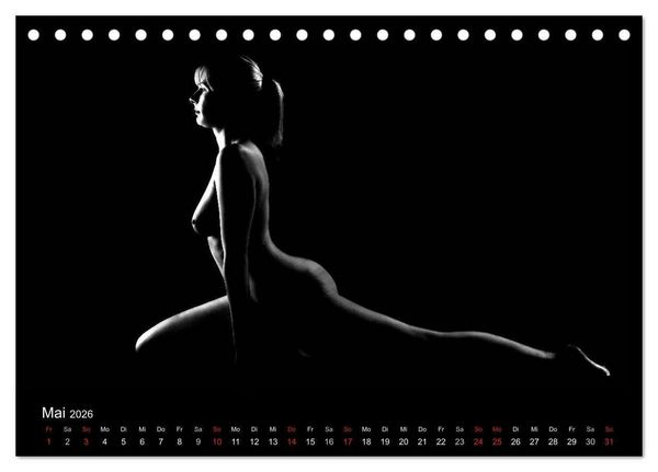 Produktbild: Kunstakt (Tischkalender 2026 DIN A5 quer), CALVENDO Monatskalender