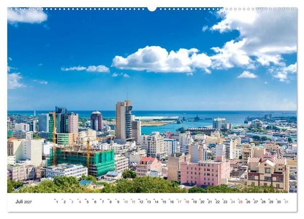 Produktbild: Inselparadies Mauritius (Wandkalender 2027 DIN A2 quer), CALVENDO Monatskalender