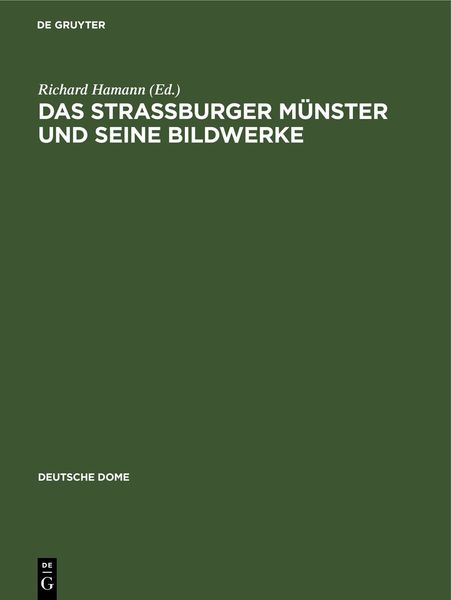 Produktbild: Das Strassburger M&uuml;nster und seine Bildwerke