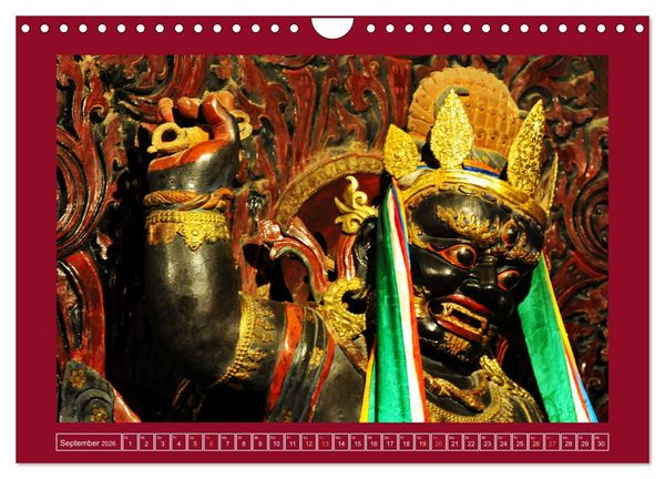 Produktbild: Buddhas & Bhodisattvas (Wandkalender 2026 DIN A4 quer), CALVENDO Monatskalender