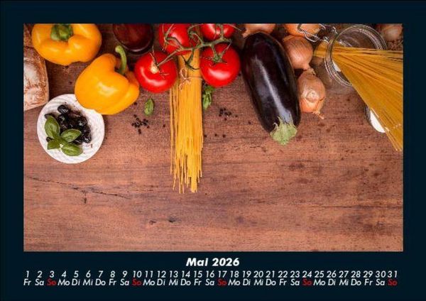 Produktbild: Gem&uuml;sekalender 2026 Fotokalender DIN A5