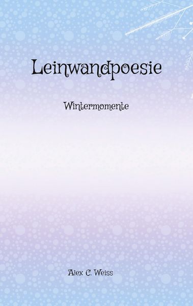 Produktbild: Leinwandpoesie