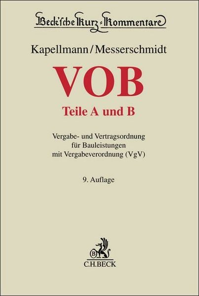 Produktbild: VOB Teile A und B