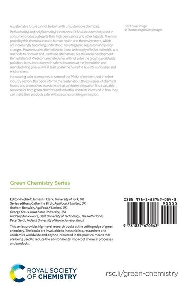 Produktbild: Toward a PFAS-free Future