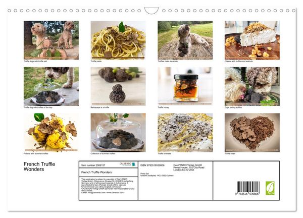Produktbild: French Truffle Wonders (Wall Calendar 2026 DIN A3 landscape), CALVENDO 12 Month Wall Calendar