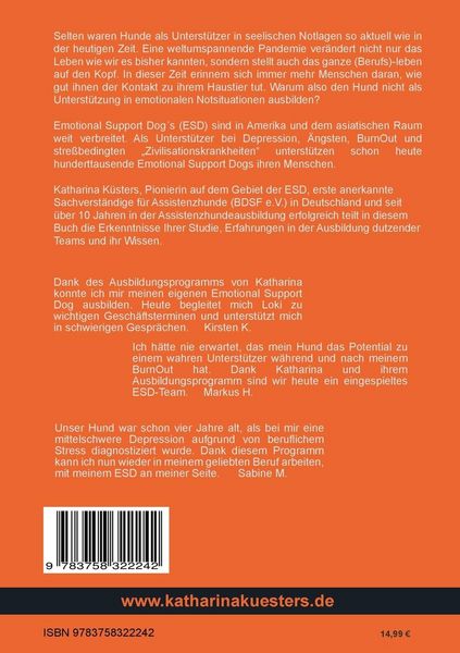 Produktbild: Gemeinsam durch die Krise: Emotional Support Dogs