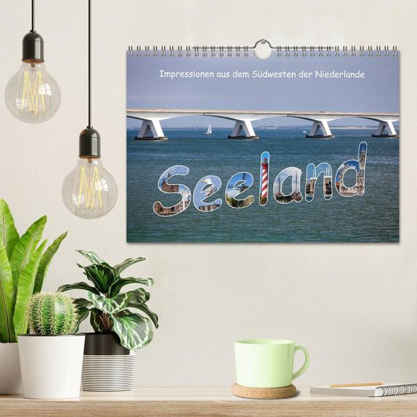 Produktbild: Seeland - Impressionen aus dem S&uuml;dwesten der Niederlande (Wandkalender 2026 DIN A4 quer), CALVENDO Monatskalender