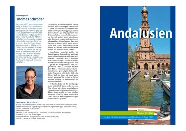 Produktbild: MICHAEL M&Uuml;LLER Reisef&uuml;hrer Andalusien