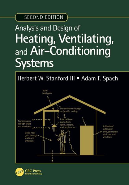 Produktbild: Analysis and Design of Heating, Ventilating, and Air-Conditioning Systems, Second Edition