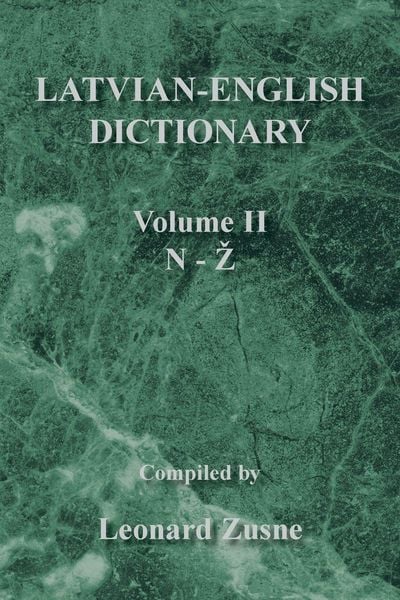 Produktbild: Latvian-English Dictionary