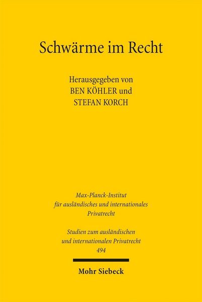 Produktbild: Schw&auml;rme im Recht