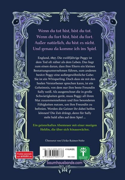 Produktbild: Whisperling - Die Geister-Detektivin