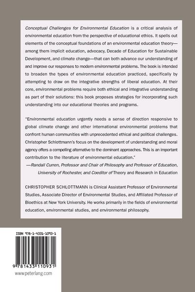 Produktbild: Conceptual Challenges for Environmental Education