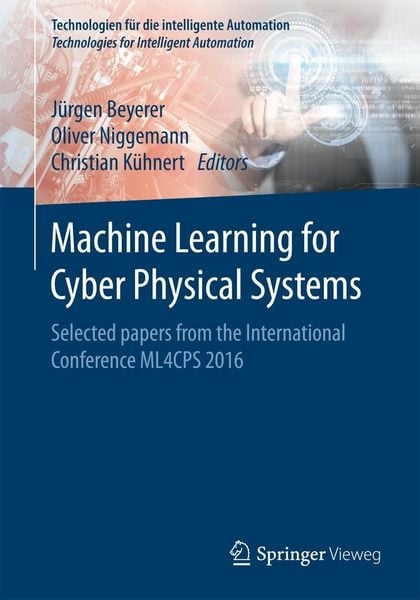 Produktbild: Machine Learning for Cyber Physical Systems