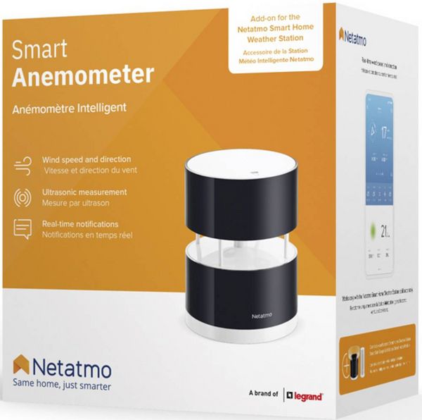 Produktbild: Netatmo NWA01-WW Windmesser