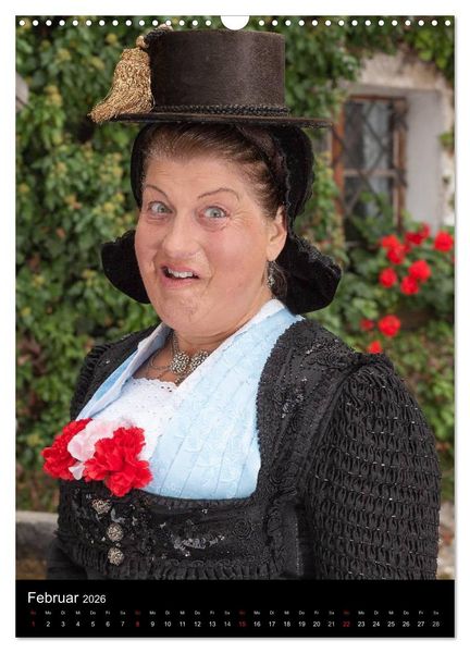 Produktbild: Dirndl und Tradition (Wandkalender 2026 DIN A3 hoch), CALVENDO Monatskalender