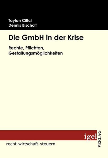 Produktbild: Die GmbH in der Krise