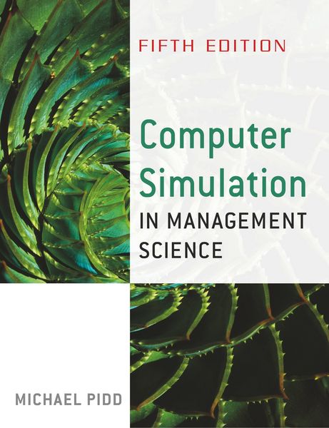 Produktbild: Computer Simulation in Management Science