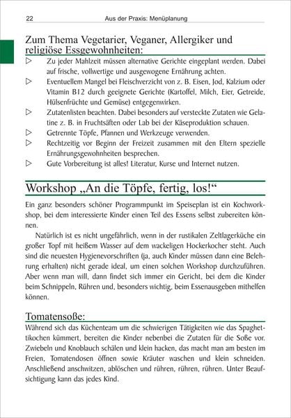 Produktbild: Kochen f&uuml;r Gruppen und Zeltlager