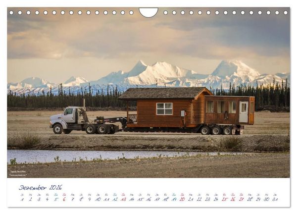 Produktbild: US Cars & Trucks in Alaska (Wandkalender 2026 DIN A4 quer), CALVENDO Monatskalender