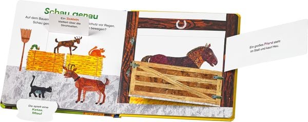 Produktbild: Die kleine Raupe Nimmersatt - Auf dem Bauernhof