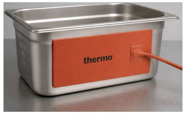 Produktbild: Thermo TECH Silikon Heizfolie selbstklebend 24 V/DC, 24 V/AC 150 W Schutzart IPX7 (L x B) 150 mm x 100 mm