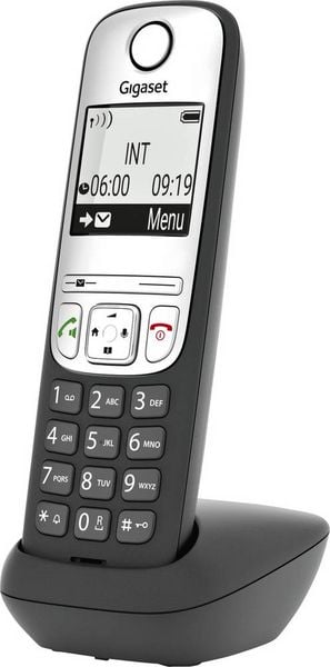 Produktbild: Gigaset A690HX DECT/GAP Schnurloses Telefon analog Freisprechen, f&uuml;r H&ouml;rger&auml;te kompatibel Schwarz