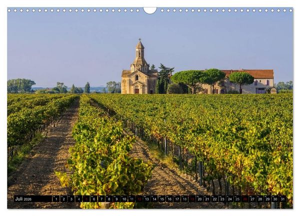 Produktbild: Camargue - Im Land der wei&szlig;en Pferde und schwarzen Stiere (Wandkalender 2026 DIN A3 quer), CALVENDO Monatskalender