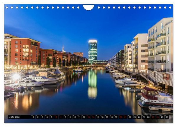 Produktbild: FRANKFURT Impressionen aus Mainhattan (Wandkalender 2026 DIN A4 quer), CALVENDO Monatskalender