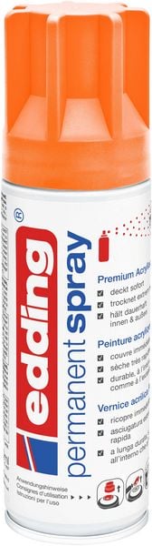 Produktbild: 5200 Permanent Spray, neonorange, 200ml Premium Acryllack