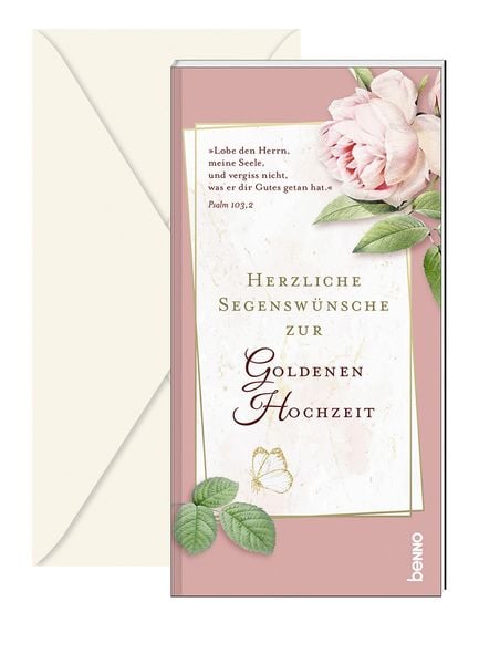Herzliche Segenswünsche zur Goldenen Hochzeit, Paperback von , St. Benno, 978-3-7462-6538-4