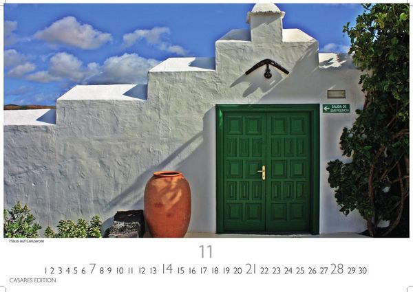 Produktbild: Lanzarote Kalender 2027 &ndash; Wandkalender | Fotokalender Spanien 35x50 cm- &ndash; . mit beeindruckenden Bildern von Lanzarote