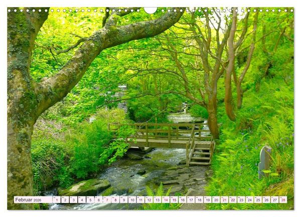 Produktbild: Cornwall im Fr&uuml;hling (Wandkalender 2026 DIN A3 quer), CALVENDO Monatskalender