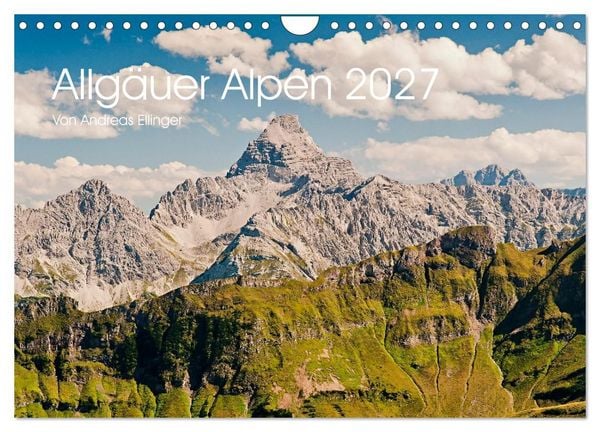 Produktbild: Allg&auml;uer Alpen 2027 (Wandkalender 2027 DIN A4 quer), CALVENDO Monatskalender