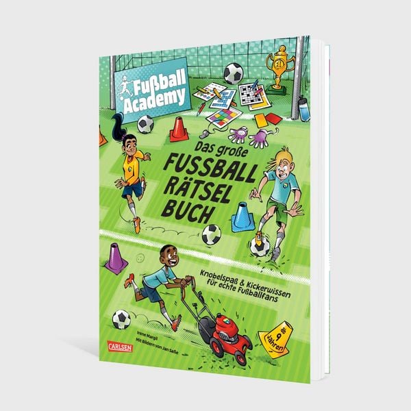 Produktbild: Fu&szlig;ball Academy: Das gro&szlig;e Fu&szlig;ball-R&auml;tselbuch