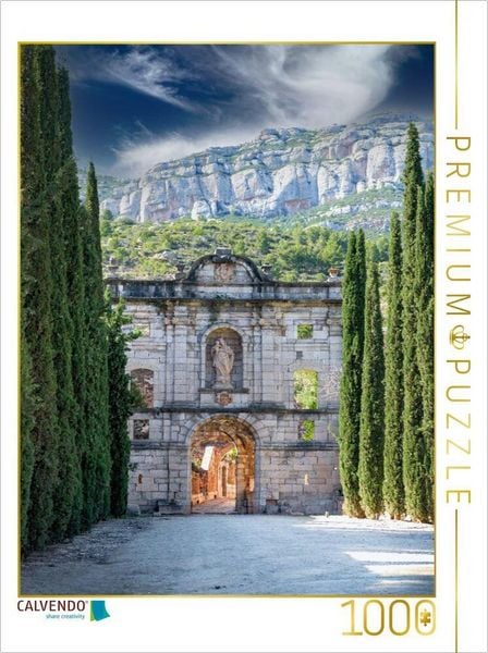 Produktbild: CALVENDO Puzzle Cartoixa d&acute;Escaladei | 1000 Teile Lege-Gr&ouml;&szlig;e 64x48cm Foto-Puzzle f&uuml;r gl&uuml;ckliche Stunden