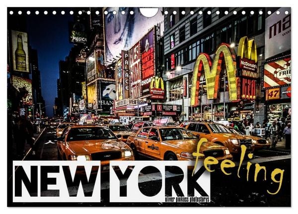 Produktbild: New York feeling (Wandkalender 2027 DIN A4 quer), CALVENDO Monatskalender