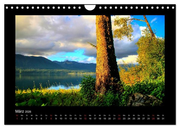Produktbild: TRAUMLICHT WELTWEIT (Wandkalender 2026 DIN A4 quer), CALVENDO Monatskalender