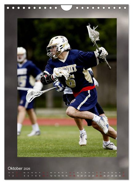 Produktbild: Teamsport - LACROSSE (Wandkalender 2026 DIN A4 hoch), CALVENDO Monatskalender