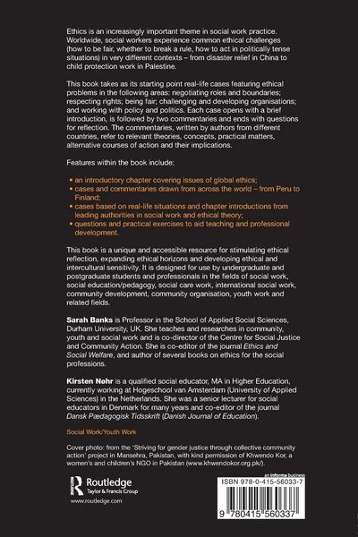 Produktbild: Practising Social Work Ethics Around the World