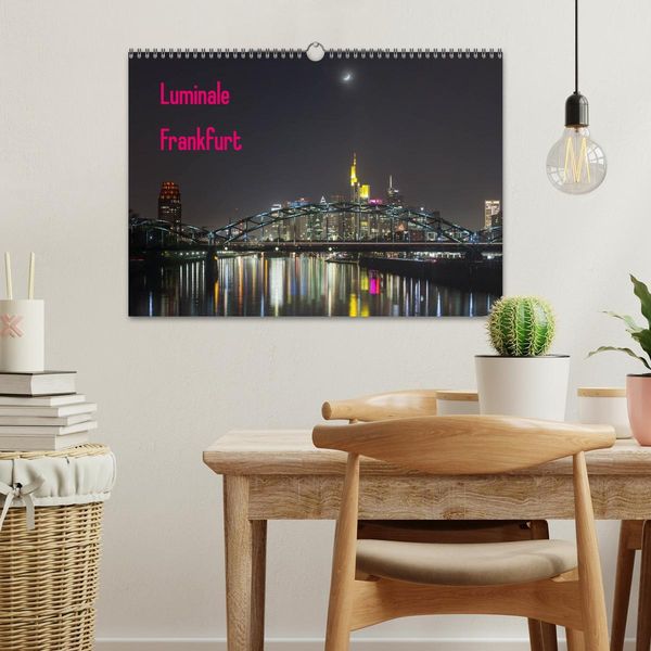 Produktbild: Luminale Frankfurt (Wandkalender 2026 DIN A3 quer), CALVENDO Monatskalender