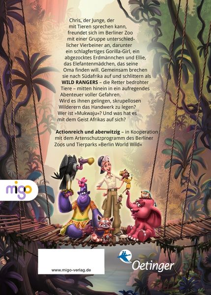 Produktbild: Die Abenteuer der Wild Rangers. Mission Afrika