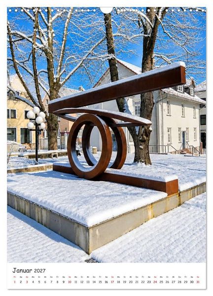 Produktbild: Friedrichsdorf in Hessen vom Stadtfotograf Petrus Bodenstaff (Wandkalender 2027 DIN A3 hoch), CALVENDO Monatskalender