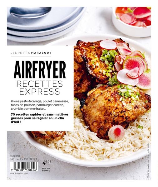 Produktbild: Airfryer : recettes express : 70 recettes test&eacute;es pour vous !