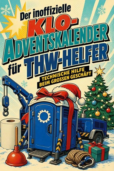 Produktbild: Der inoffizielle Klo-Adventskalender f&uuml;r THW-Helfer