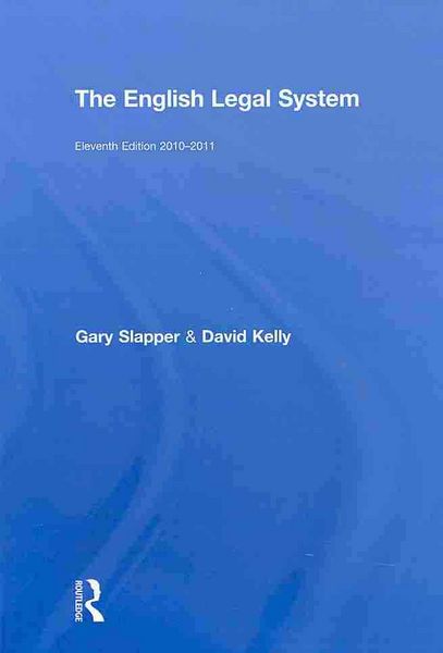 Produktbild: English Legal System