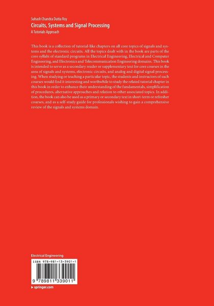 Produktbild: Circuits, Systems and Signal Processing