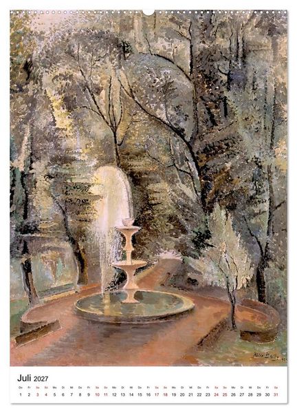 Produktbild: Alice Bailly (hochwertiger Premium Wandkalender 2027 DIN A2 hoch), Kunstdruck in Hochglanz